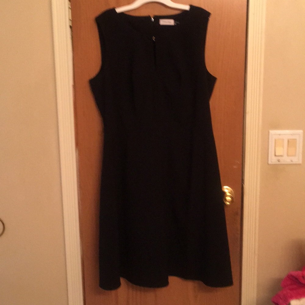 Black, Sleeveless CK Dress